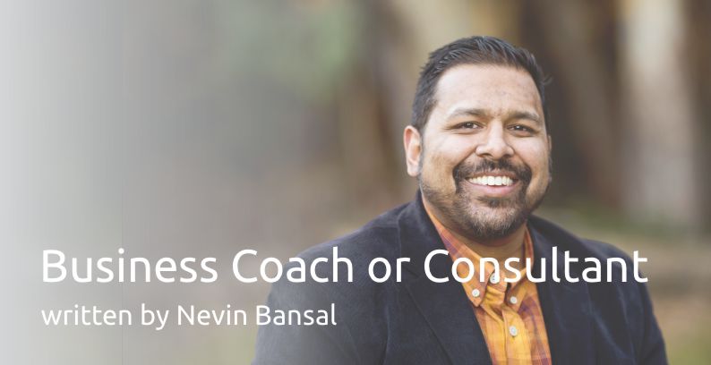 Business Coach Or Consultant